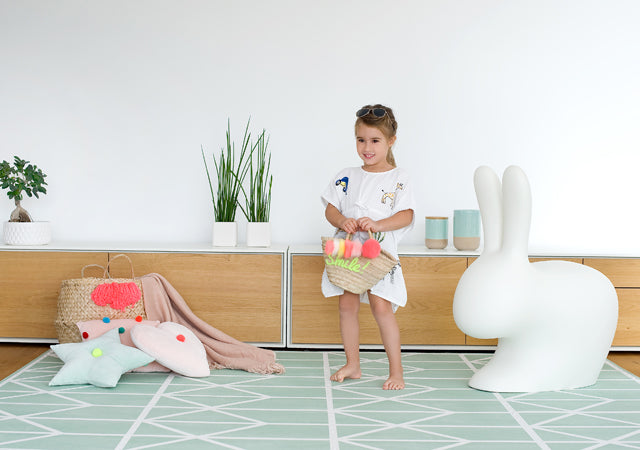 Toddlekind soft foam baby playmat in Nordic Neo Matcha