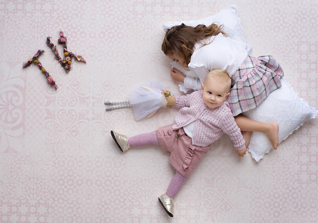 Stylish baby playmat in a soft wipe clean foam from Toddlekind