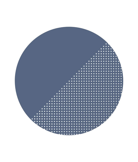 High Chair Splat Mats | Spotted - Blue Pansay